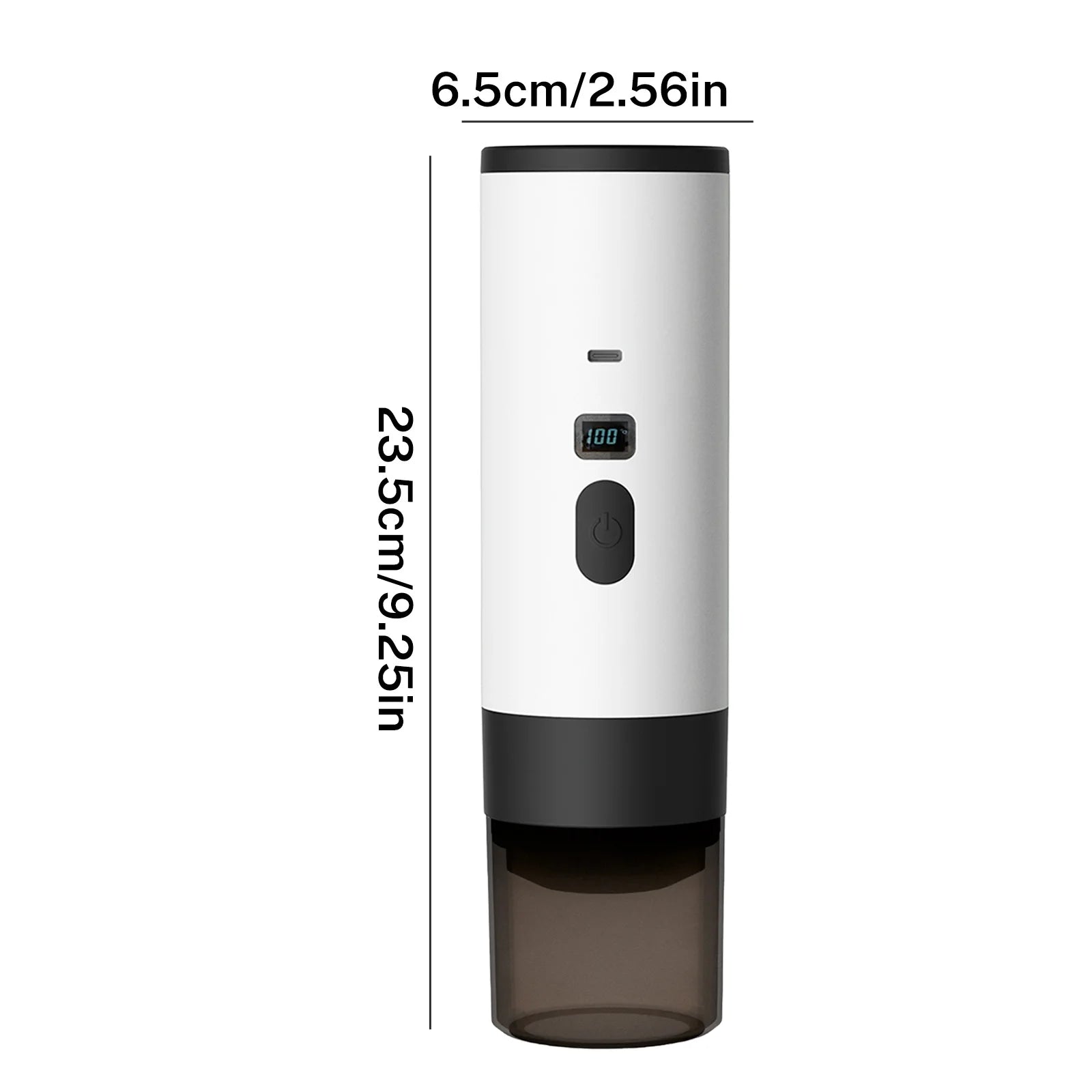 Portable Electric Capsule Coffee Maker Espresso Pot Cordless Heating Pump Press Coffee Maker Travel and Car 3 in 1 Coffee Pot