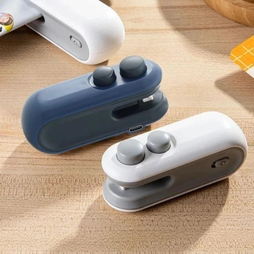Mini Packing and Bags Sealer; USB Rechargable Vacuum Sealer; Packing Cutter