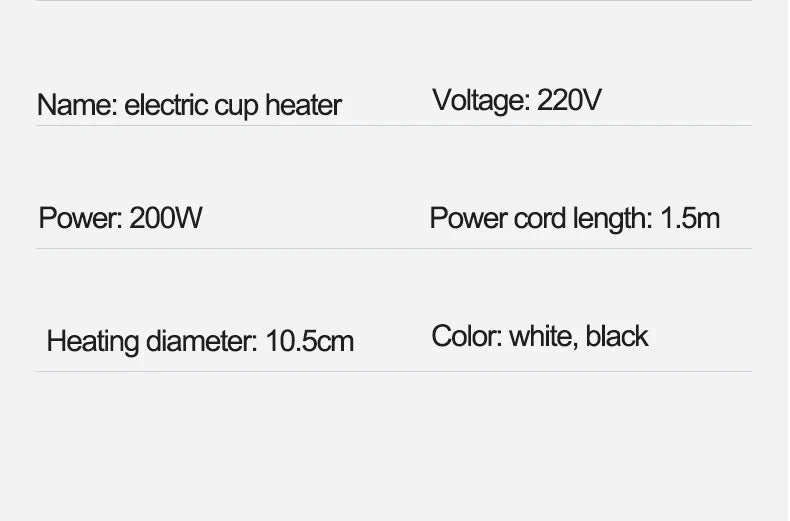 110V 220V Cup Heater Mug Warmer 100°C Hot Tea Makers 5 Gear Temperature Warmer Coaster Heater for Coffee Milk Tea Heating Pad