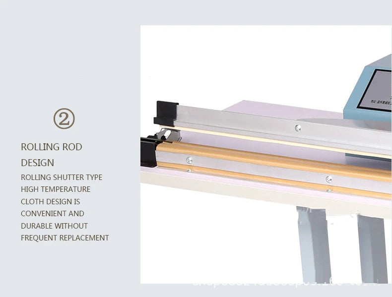 Film Food Bag Sealing and Cutting Machine FRE-400A Food Foot Sealing Machine Plastic Bag Heat Sealing Machine