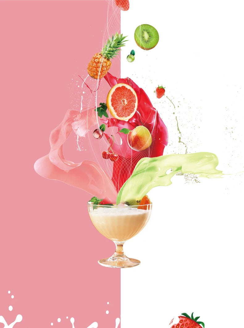 JIQI Multifunction Milkshaker Stainless Steel Milkshake Bubble Tea Stirring Machine Drink Milk Foam Mixer Blender Smoothie Maker