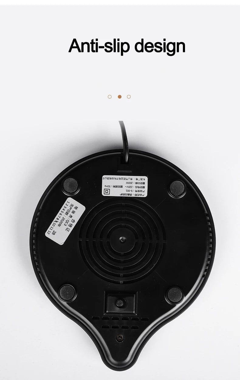 110V 220V Cup Heater Mug Warmer 100°C Hot Tea Makers 5 Gear Temperature Warmer Coaster Heater for Coffee Milk Tea Heating Pad
