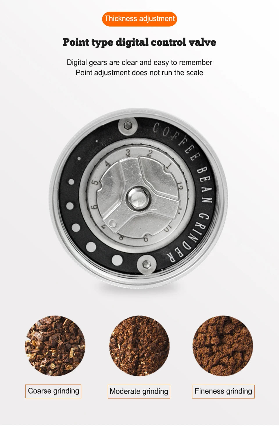 XEOLEO Portable Hand Coffee Grinder