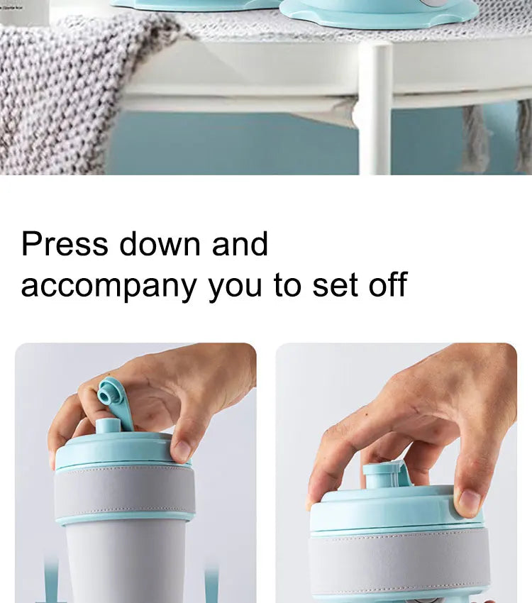 Portable kettle foldable electric kettle