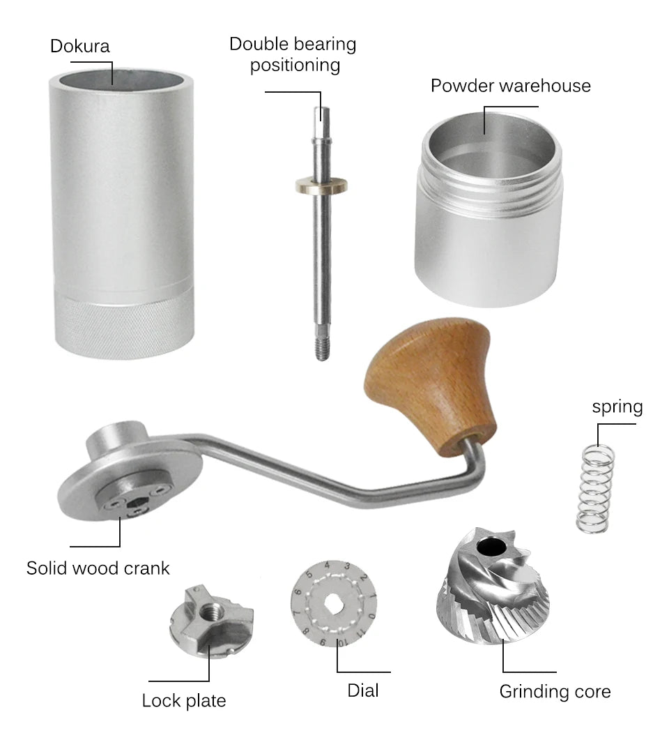 XEOLEO Portable Hand Coffee Grinder