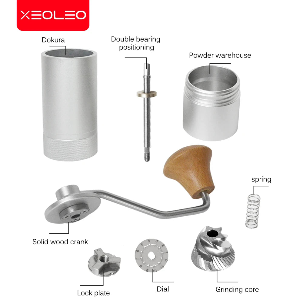 XEOLEO Portable Hand Coffee Grinder