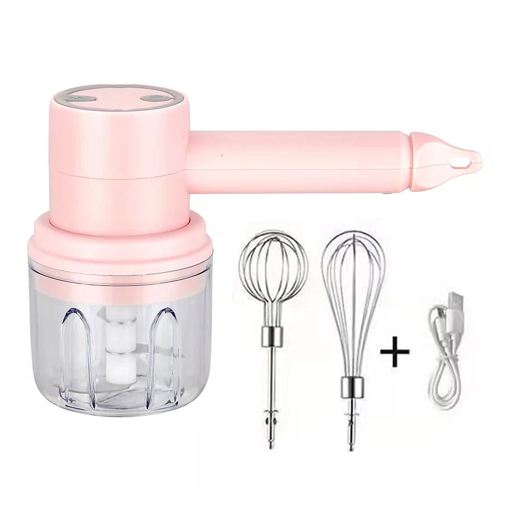 Wireless Electric Food Mixer USB