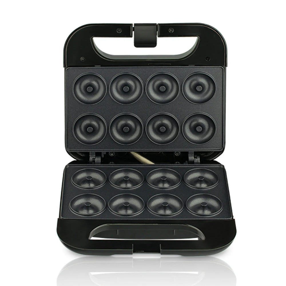 850W 8 Holes Mini Donut Maker Machine Cake Baking Oven Pot Kitchen Cooking Appliance Toaster 220V for Kids Dessert