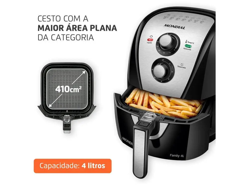 Electric Fryer No Oil/Air Fryer Mondial Family