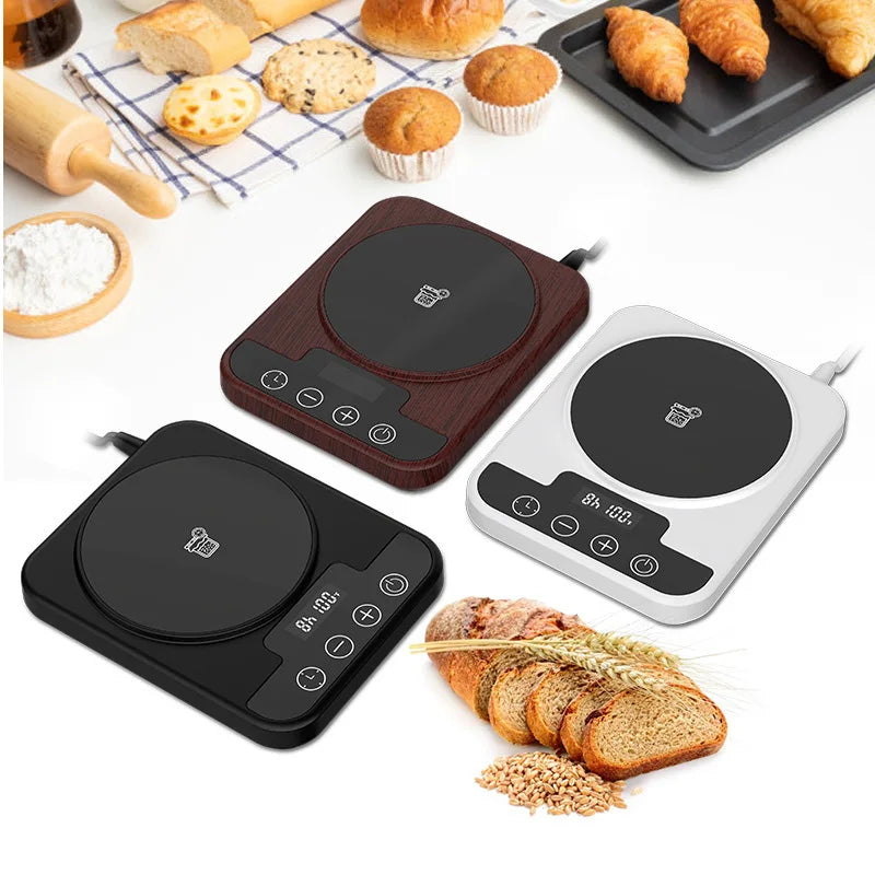 Cup Heater Coffee Mug Warmer Yeast Fermentation Thermostat Electric Hot Plate Adjustable Temperature Warmer Coaster Heating Milk