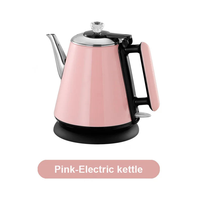 DMWD 1.2L Mini Electric kettle Portable water Heater Teapot Coffee warmer Anti-scald Stainless Steel kettle Automatic power off