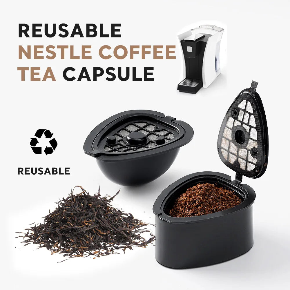 Reusable Capsule Tea for Machine Nestle Special T St9662 62Rd Refill Coffee Filter Pods Holder kitchen Accessories