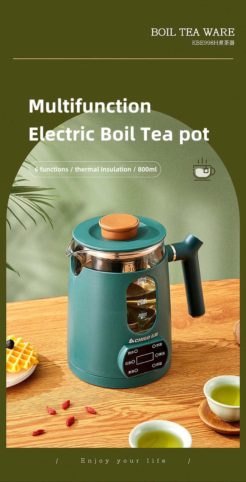 Electric Kettle Multifunction Glass Health