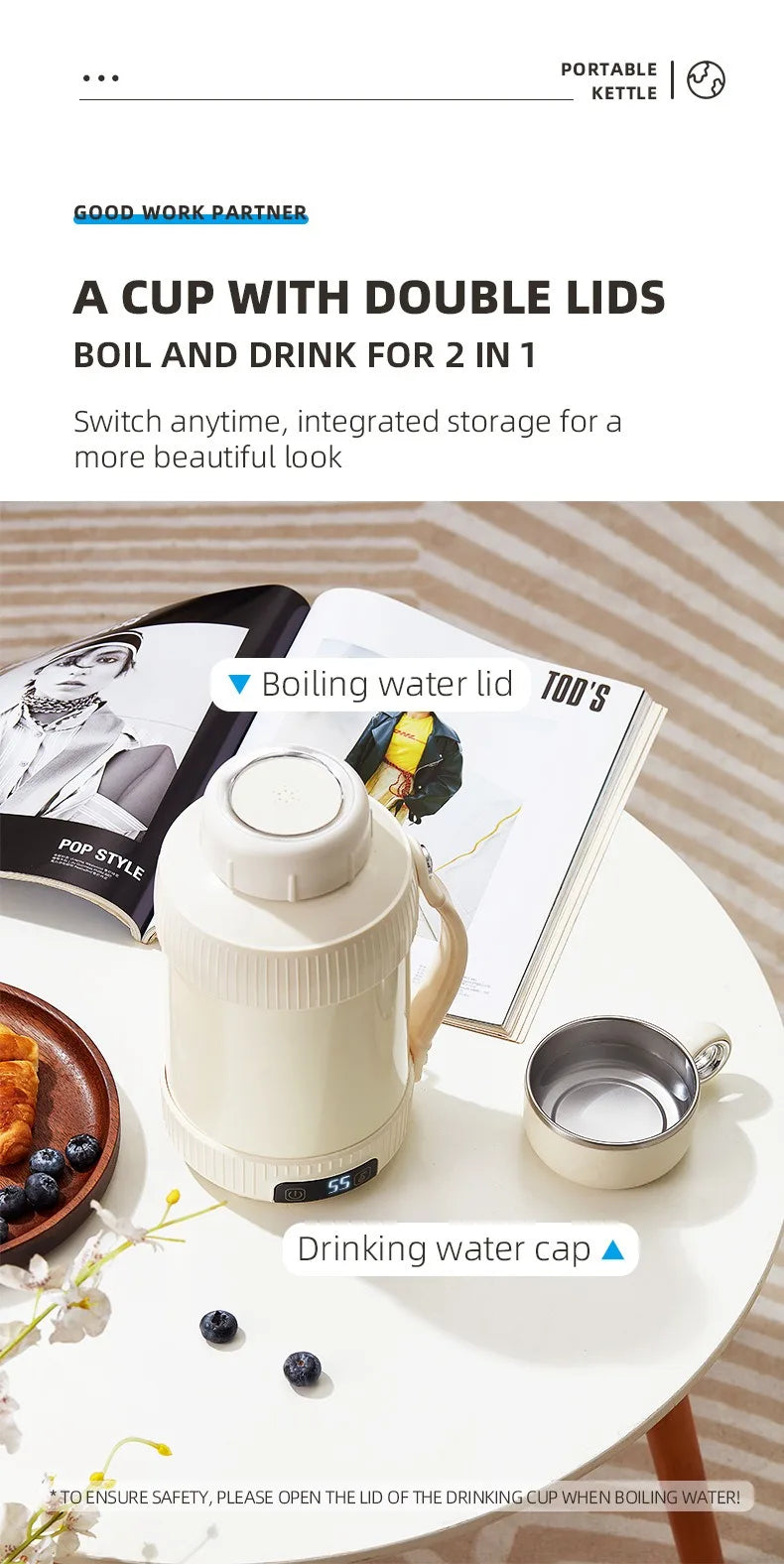 Electric Kettle Portable Kettle