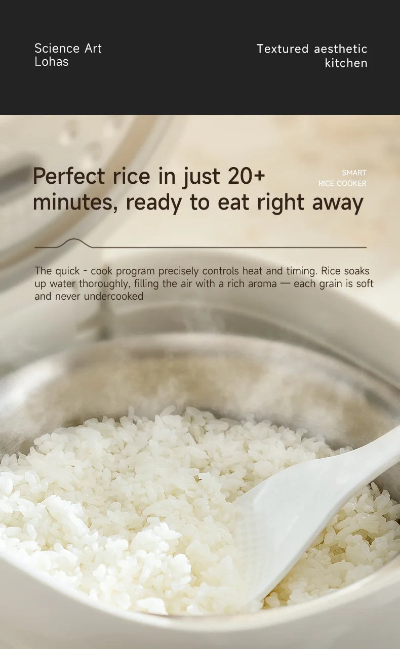 Smart Rice Cooker 8-Intelligent Programme