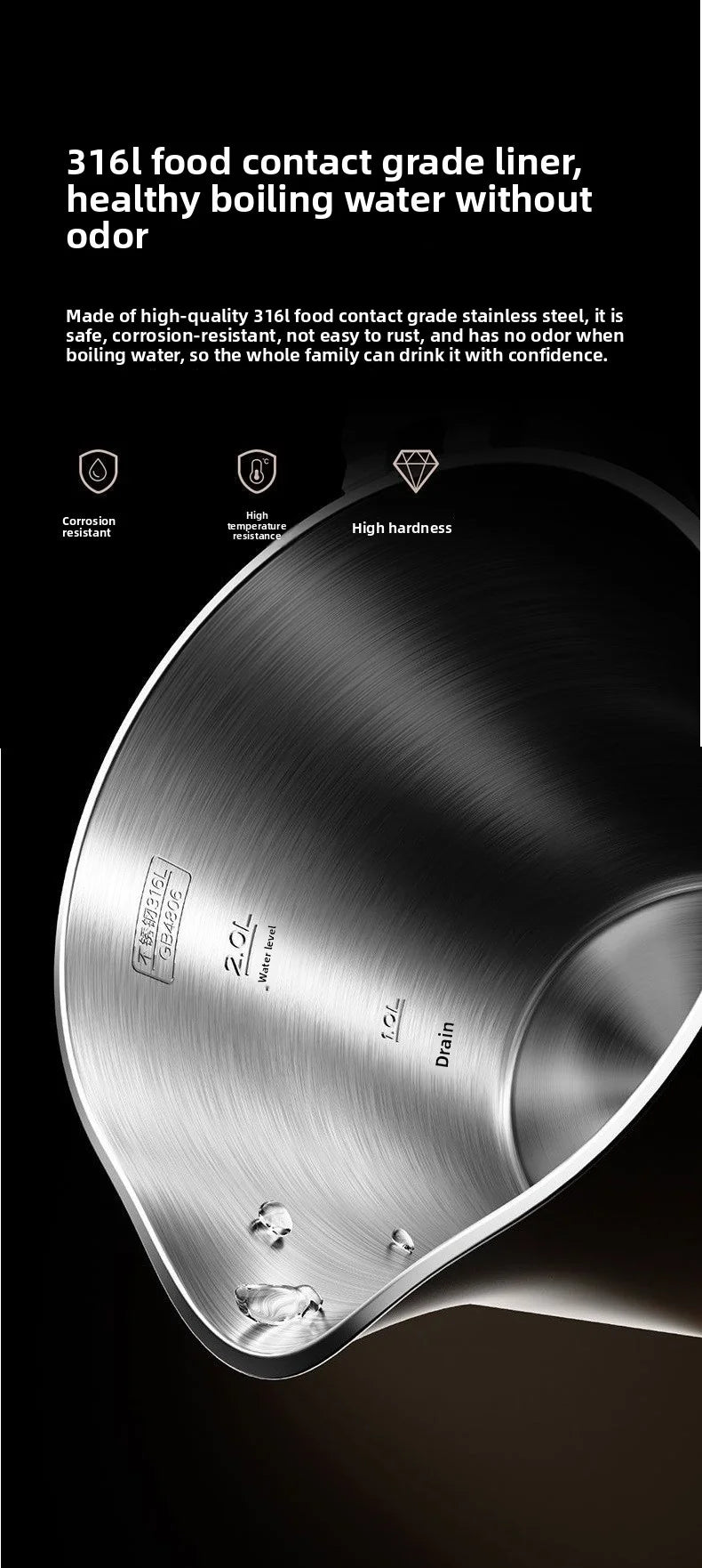 Electric Kettle 3 Pro 24-hour insulation