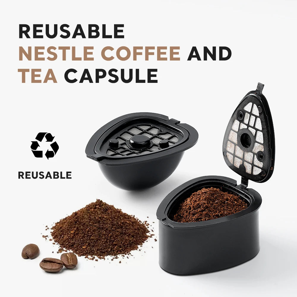 Reusable Capsule Tea for Machine Nestle Special T St9662 62Rd Refill Coffee Filter Pods Holder kitchen Accessories
