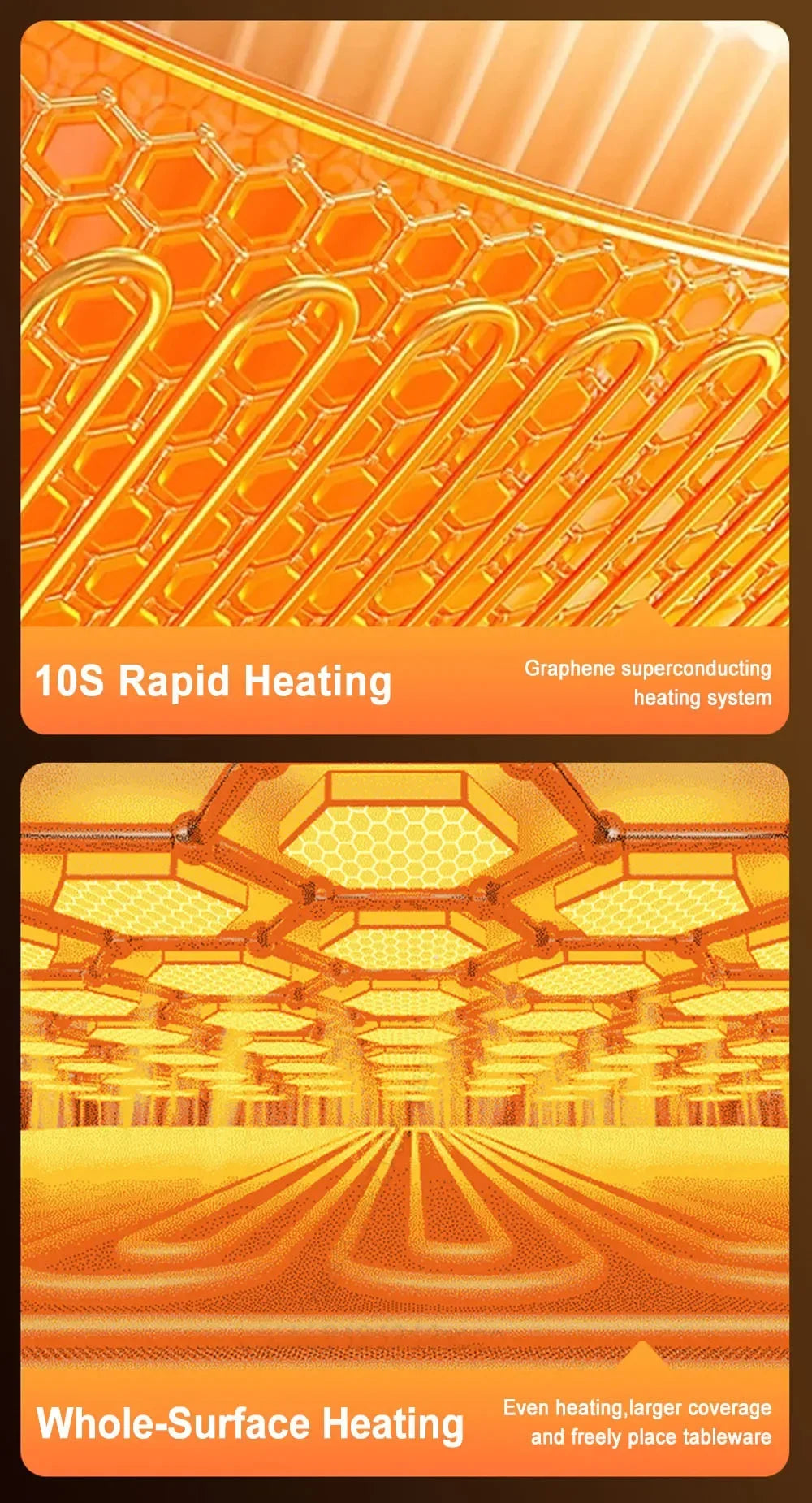 Electric Warming Tray Food Warming Mat Electric
