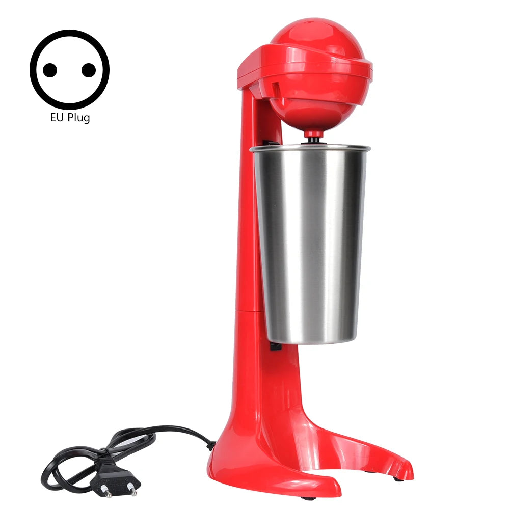 Double Head Electric Milkshake Machine Maker Coffee Drink Mixer Milk Frother for Home Bar Electric Milkshake Machine EU Plug