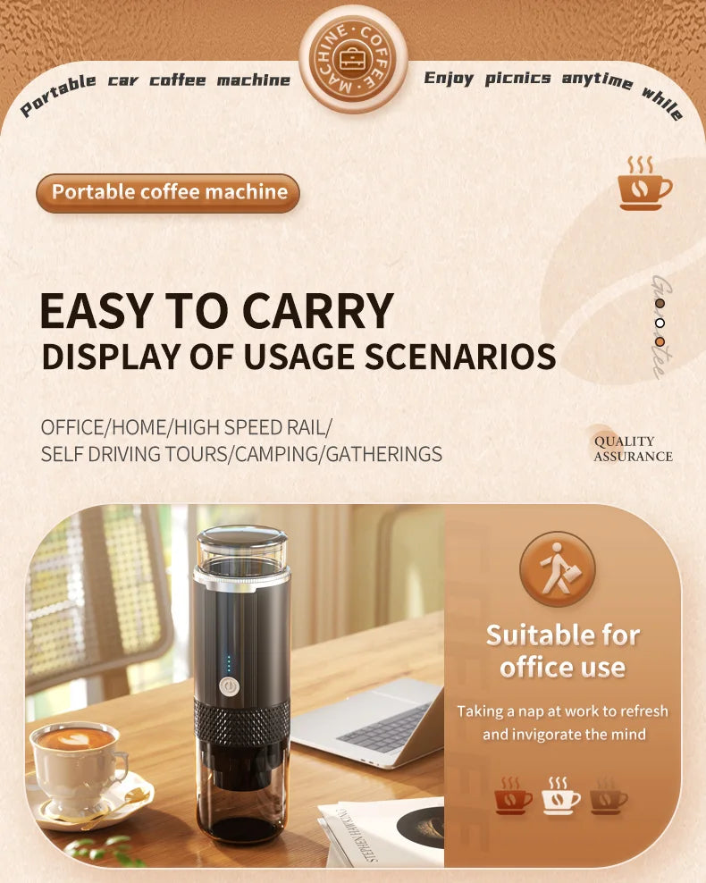 Electric Portable Coffee Machine