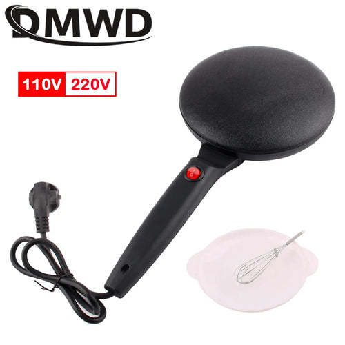 110V/220V Automatic Pancake Making Machine Instant Heating DIY Snack Burrito Baking Pan Crepe Maker Spring Roll Flapjacks Skille