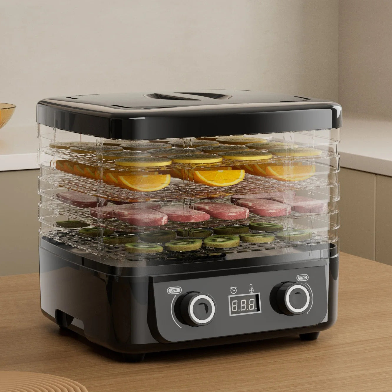 Food Dehydrator, BPA-Free Plastic