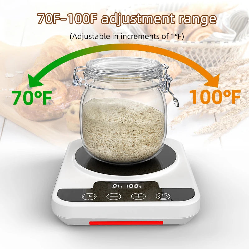 Cup Heater Coffee Mug Warmer Yeast Fermentation Thermostat Electric Hot Plate Adjustable Temperature Warmer Coaster Heating Milk