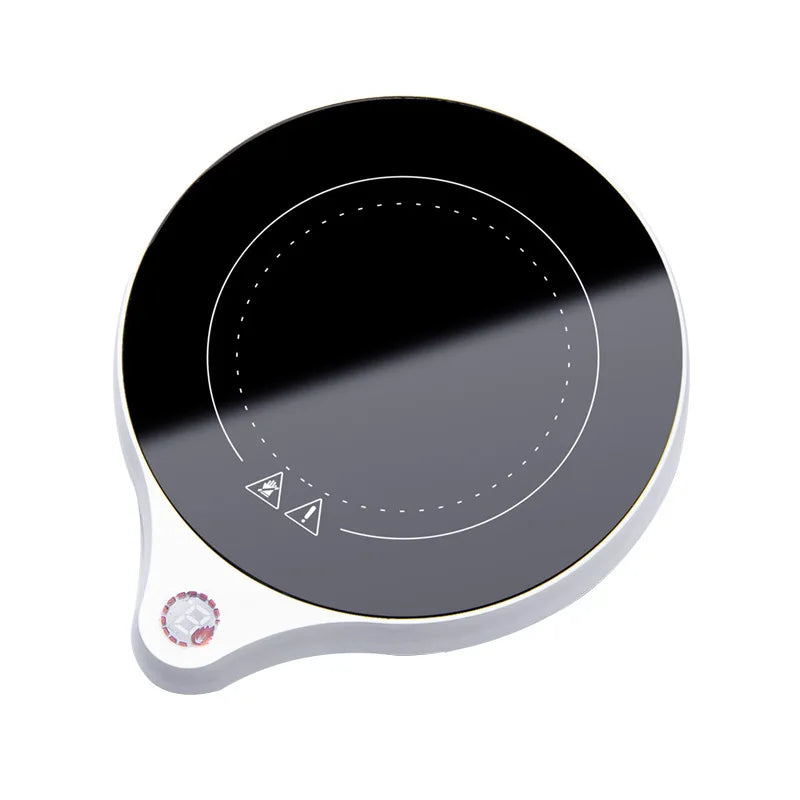 110V 220V Cup Heater Mug Warmer 100°C Hot Tea Makers 5 Gear Temperature Warmer Coaster Heater for Coffee Milk Tea Heating Pad