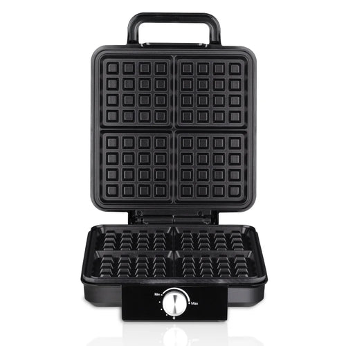 1500W Electric Waffle Maker 4 Pan Double Heating Non-Stick Egg Cake Oven Pancake Egg Waffle Cake Machine for Kid's Snacks