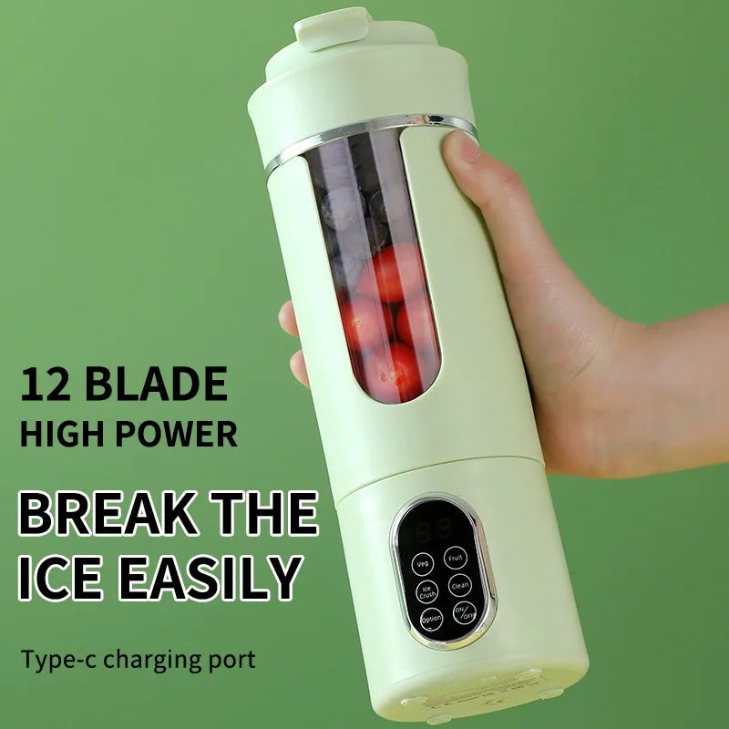 Portable Juicer Wireless USB Charging