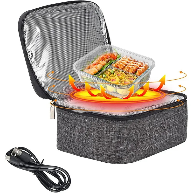 Electric Food Warmer USB Lunch Box Heater