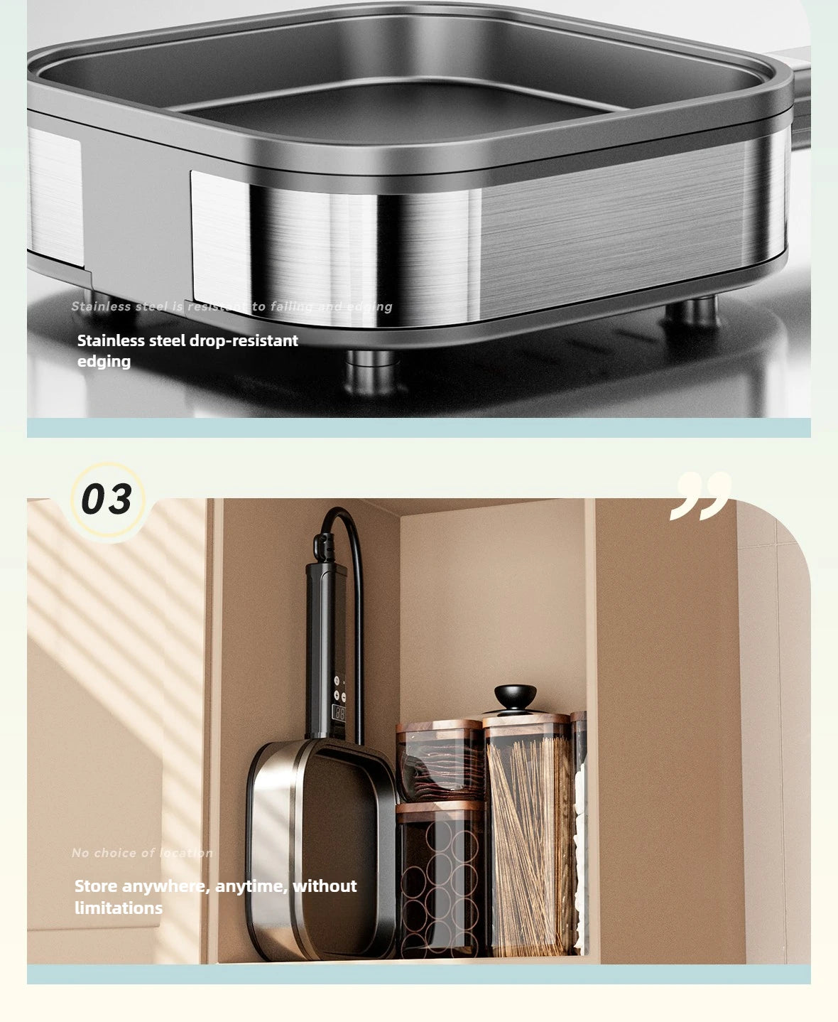 Electric Pancake Maker Nonstick Breakfast