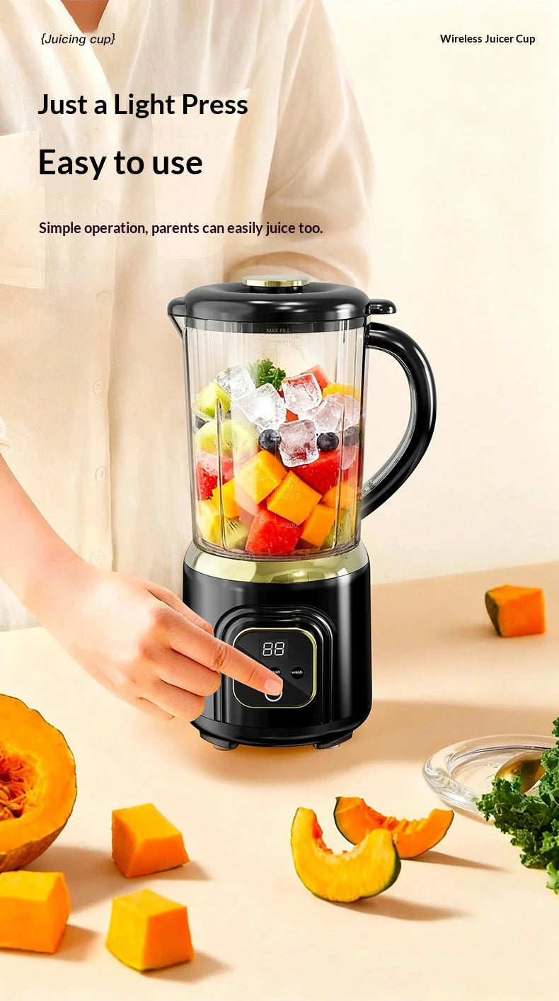 Household Juicer Blender Dual-blade