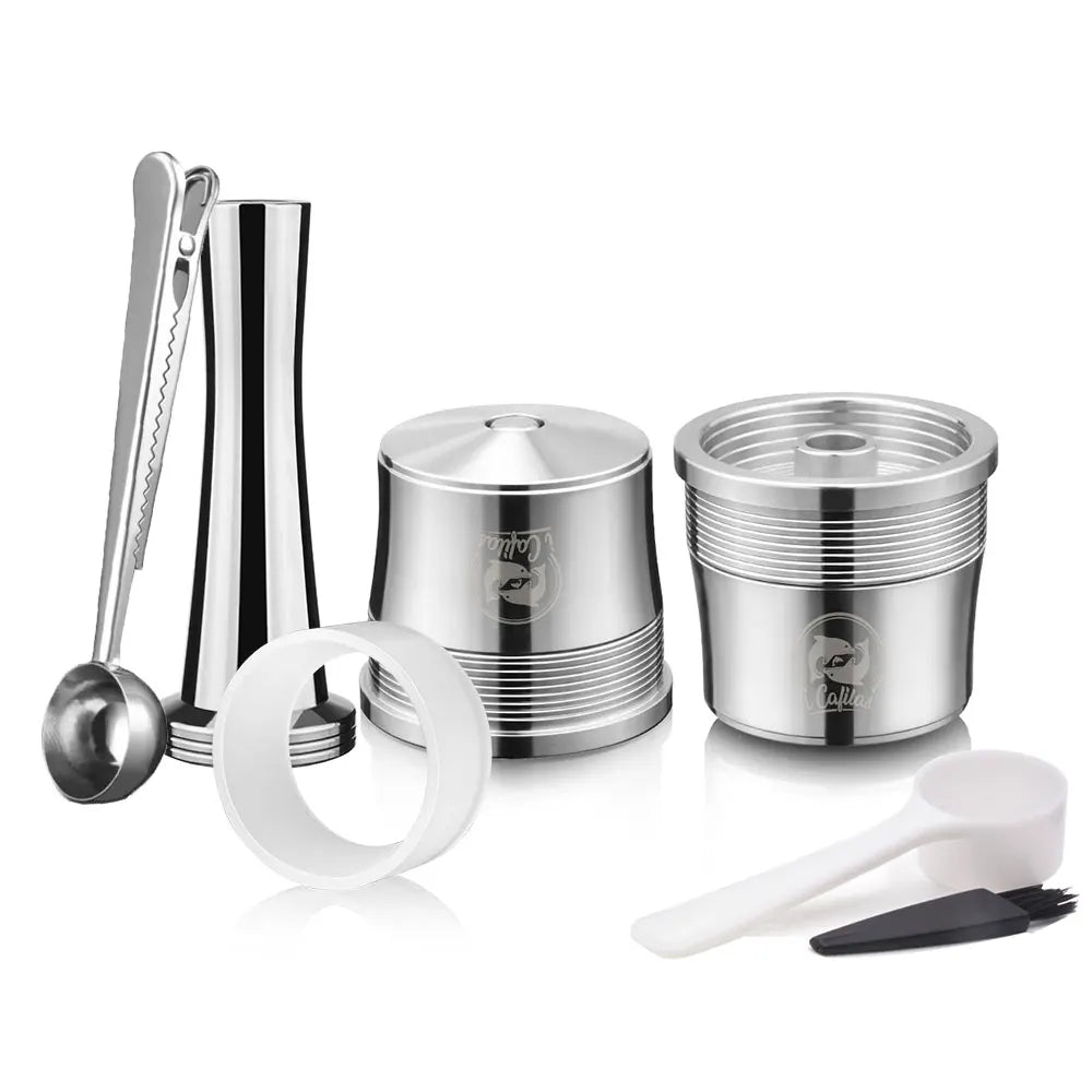 ICafilas Reusable Coffee Capsule Pods For illy X7.1 illy Y3.2  X8 X9 Y5 Mahine Stainless Steel Refillable Coffee Filters