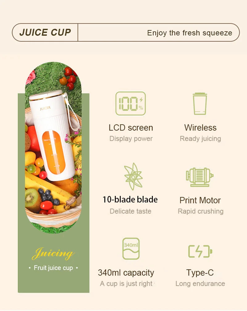 Juicer Household Small Portable