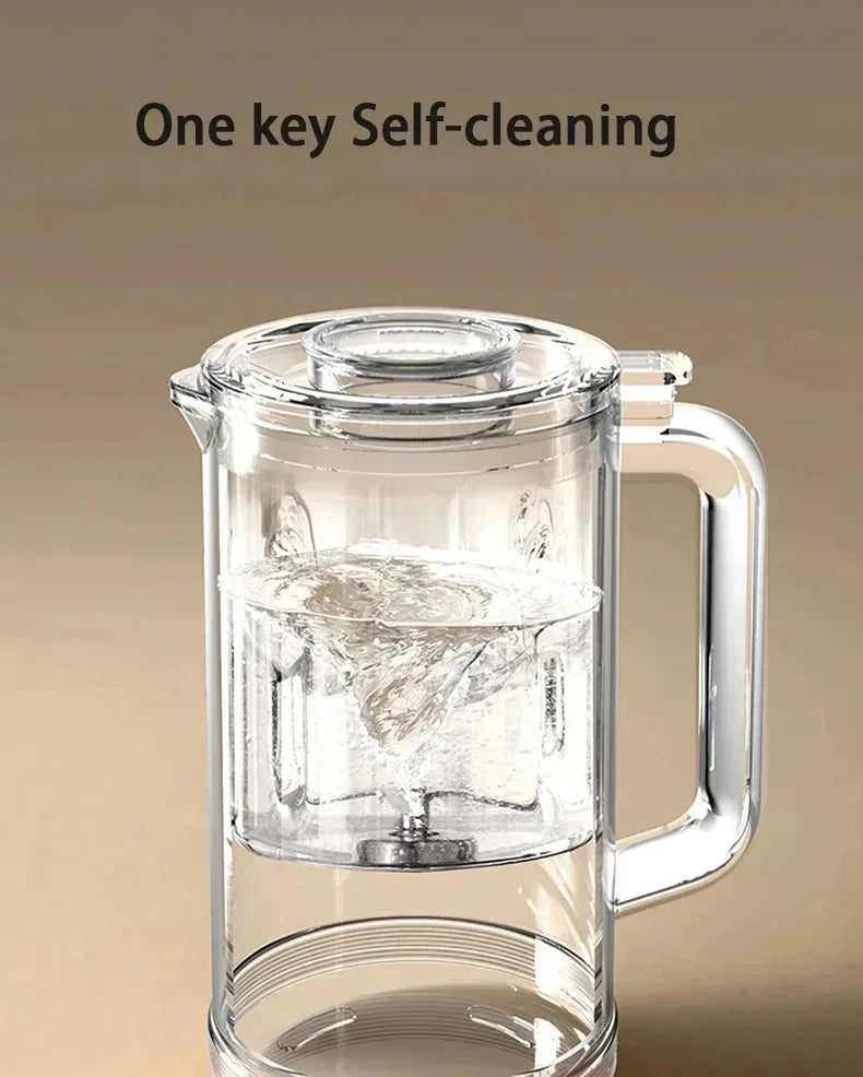 220V 1500ml Soybean Milk Machine 10-leaf Blade Breakfast Machine Electric Juicer Blender Mixer Wall Breaking Machine