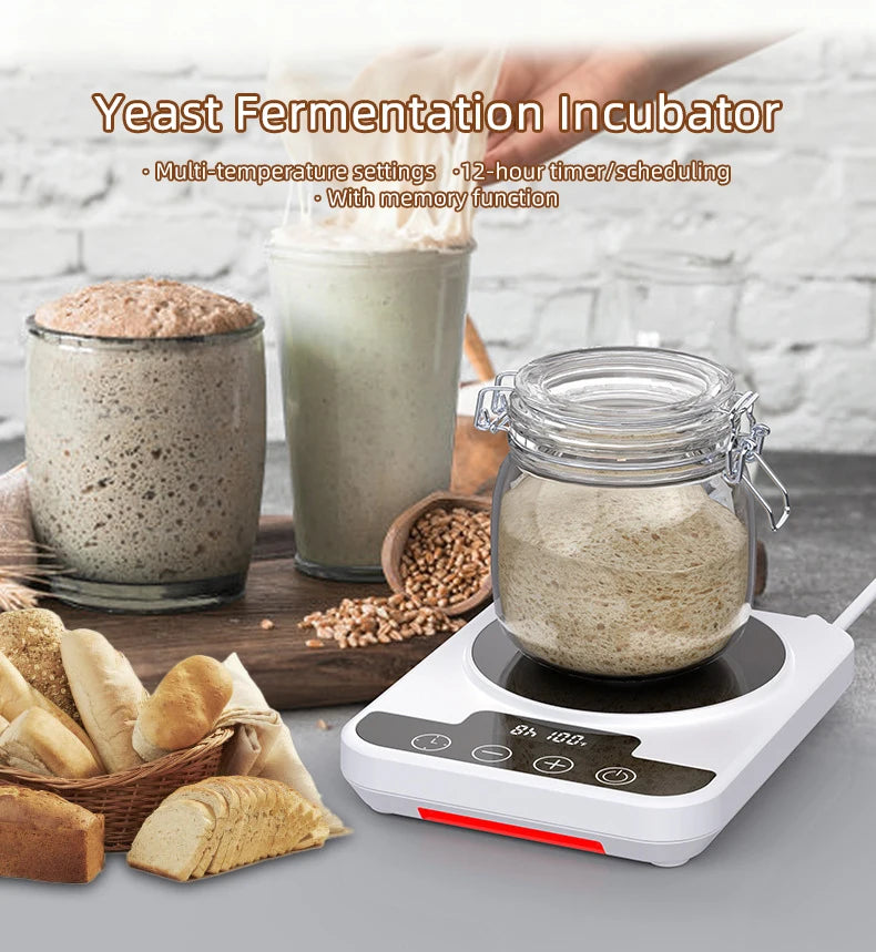 Cup Heater Coffee Mug Warmer Yeast Fermentation Thermostat Electric Hot Plate Adjustable Temperature Warmer Coaster Heating Milk