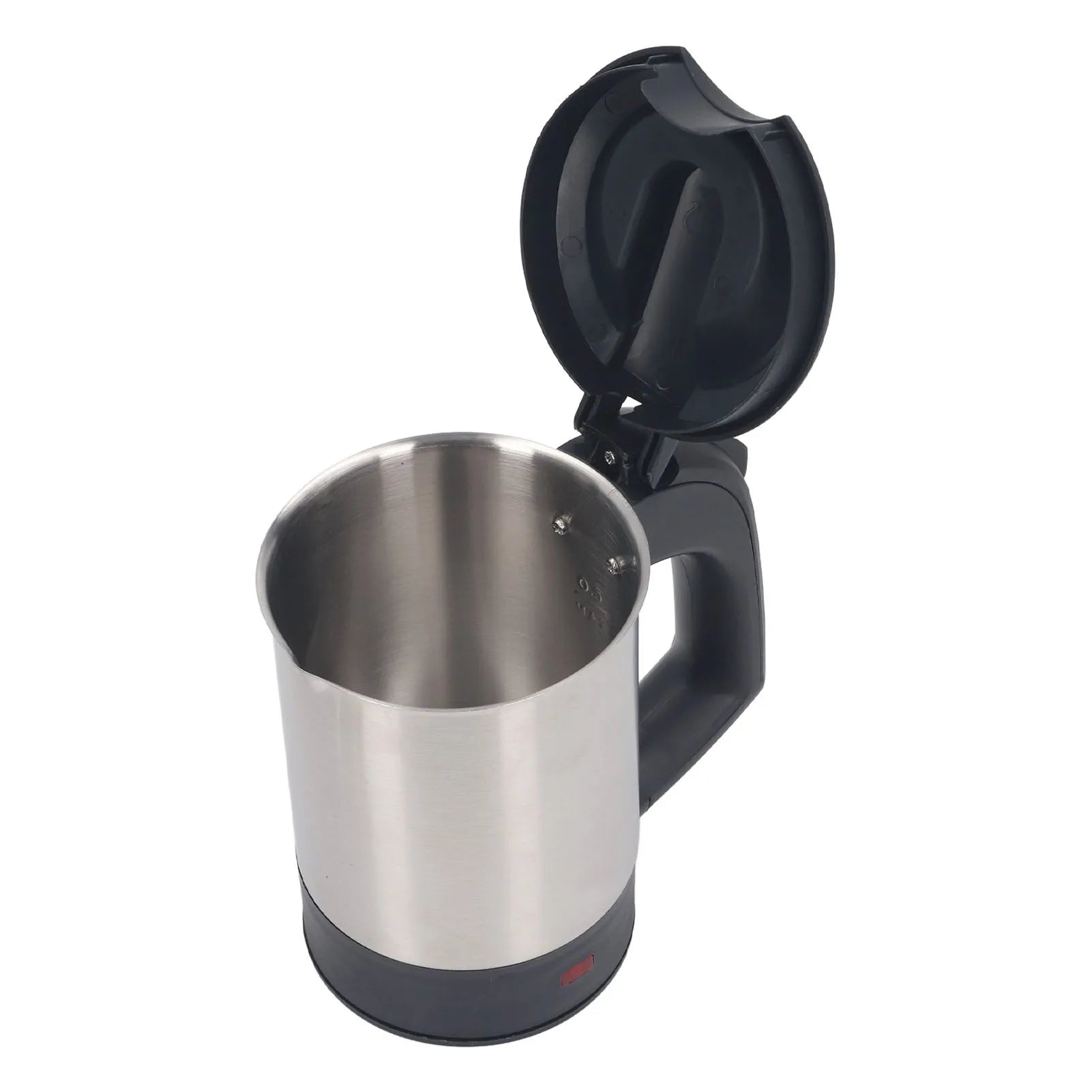 Electric Kettle 1000W 0.5L Stainless Steel Auto Shutoff Boil Dry Protection Water Boiler Heater with 2 Cups for Home