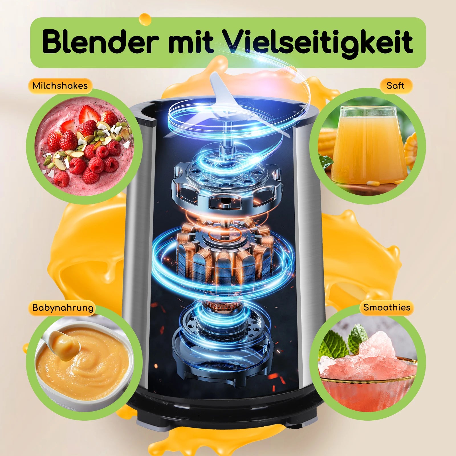 Smoothie Maker, Mini Blender