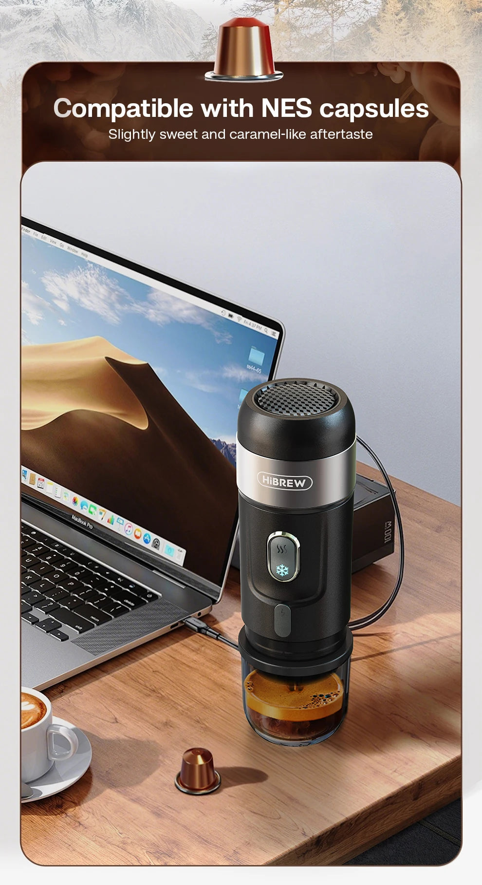 HiBREW Portable Coffee Machines
