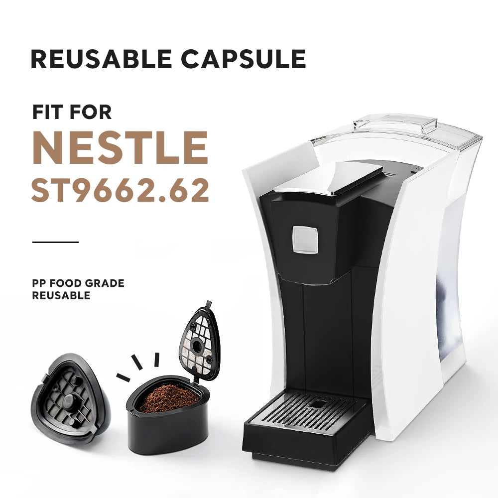 Reusable Capsule Tea for Machine Nestle Special T St9662 62Rd Refill Coffee Filter Pods Holder kitchen Accessories
