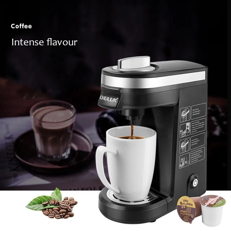 110V/220V K-Cup Capsule Coffee Maker American Style Small Capsule Coffee Machine Home Coffee Powder Brewing Machine
