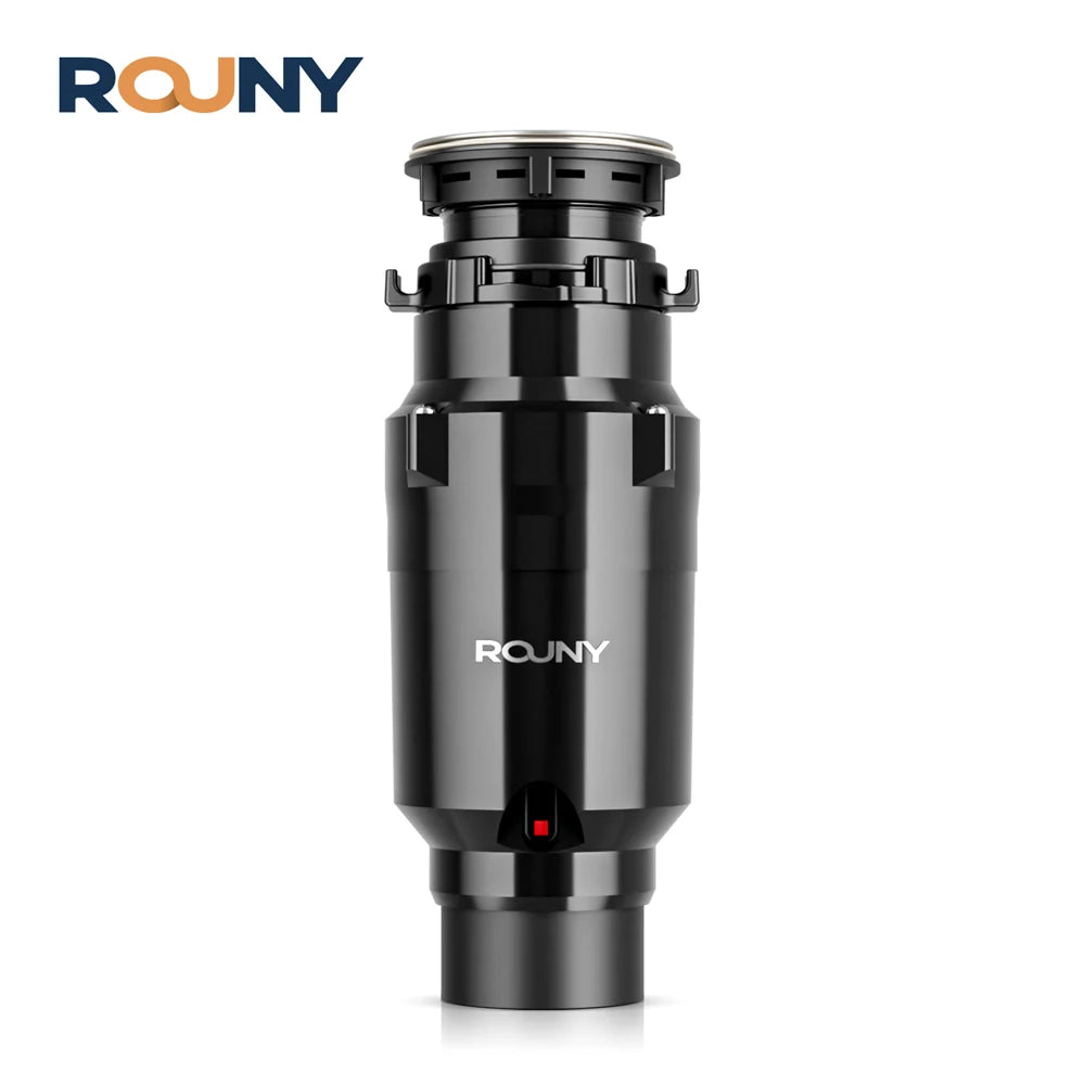 Continuous Feed Garbage Disposal with Sound