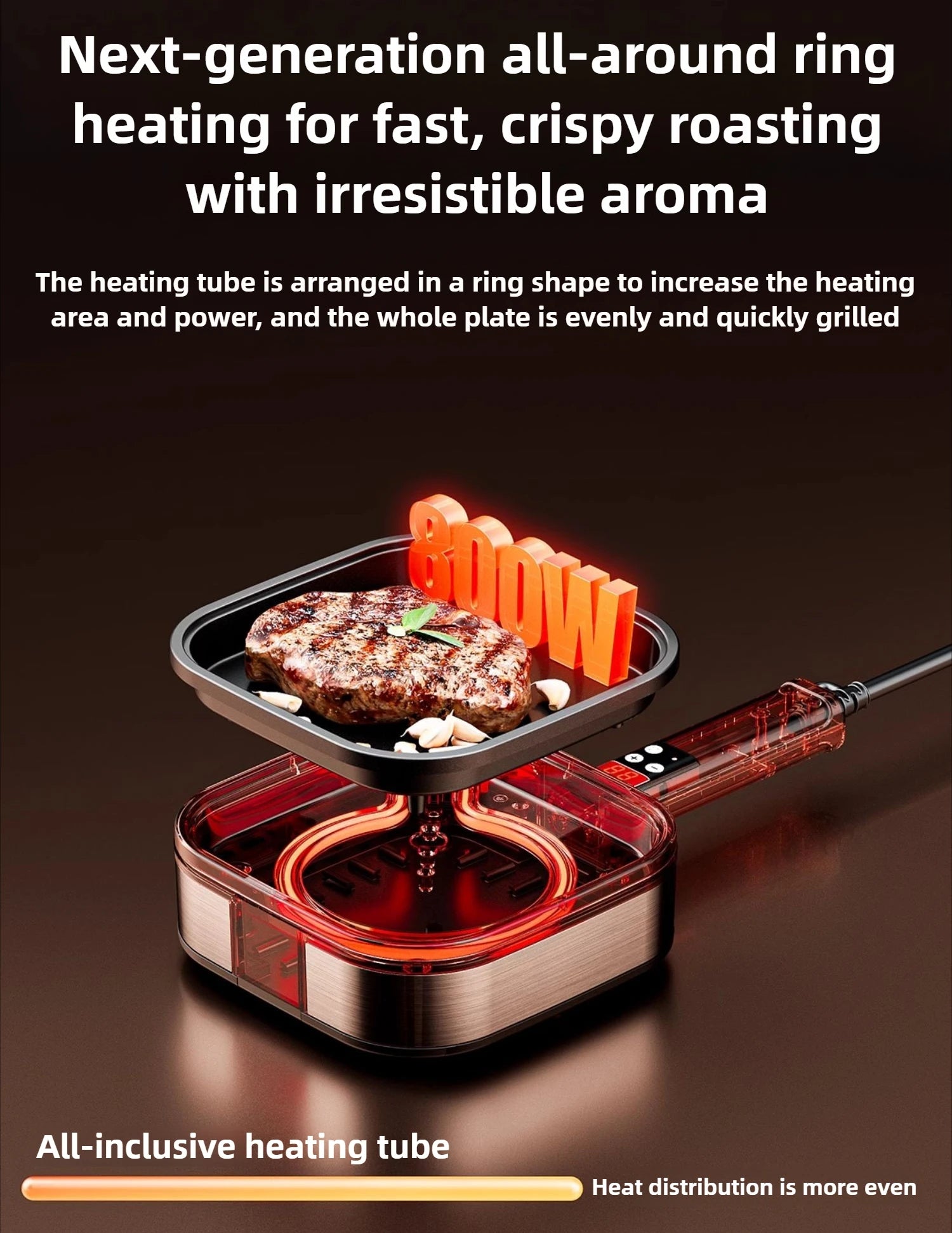 Electric Pancake Maker Nonstick Breakfast