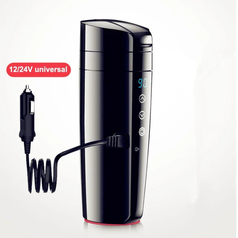 2 in 1 Car Household Electric Kettle Smart