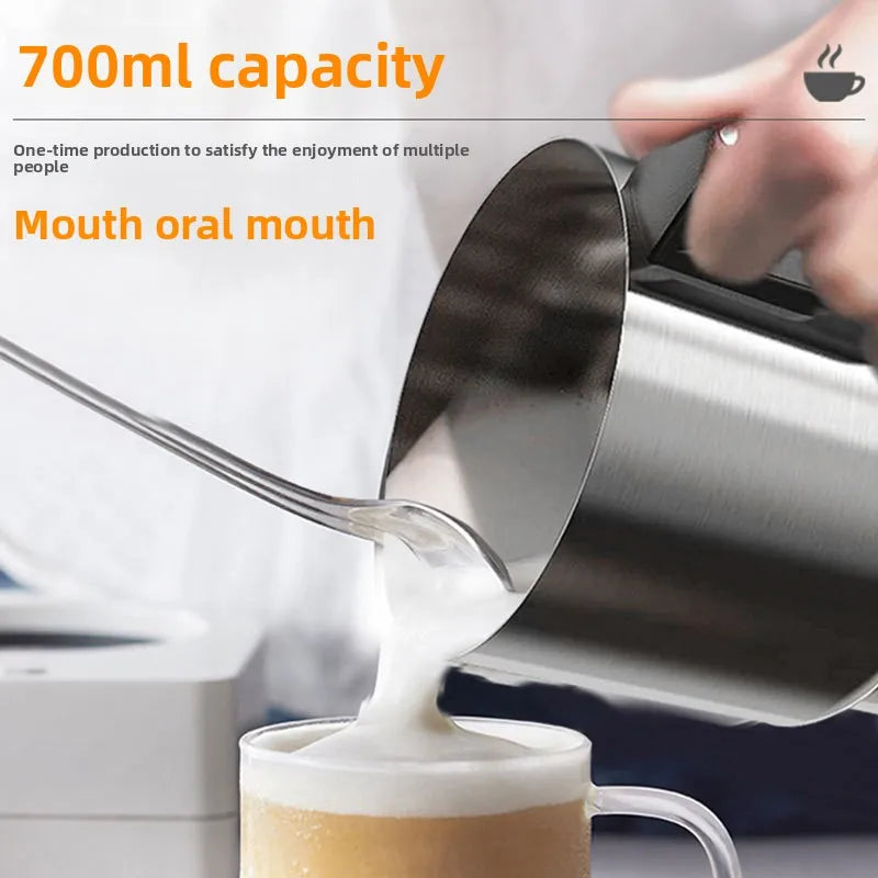 Automatic Stainless Steel Milk Frother Electric