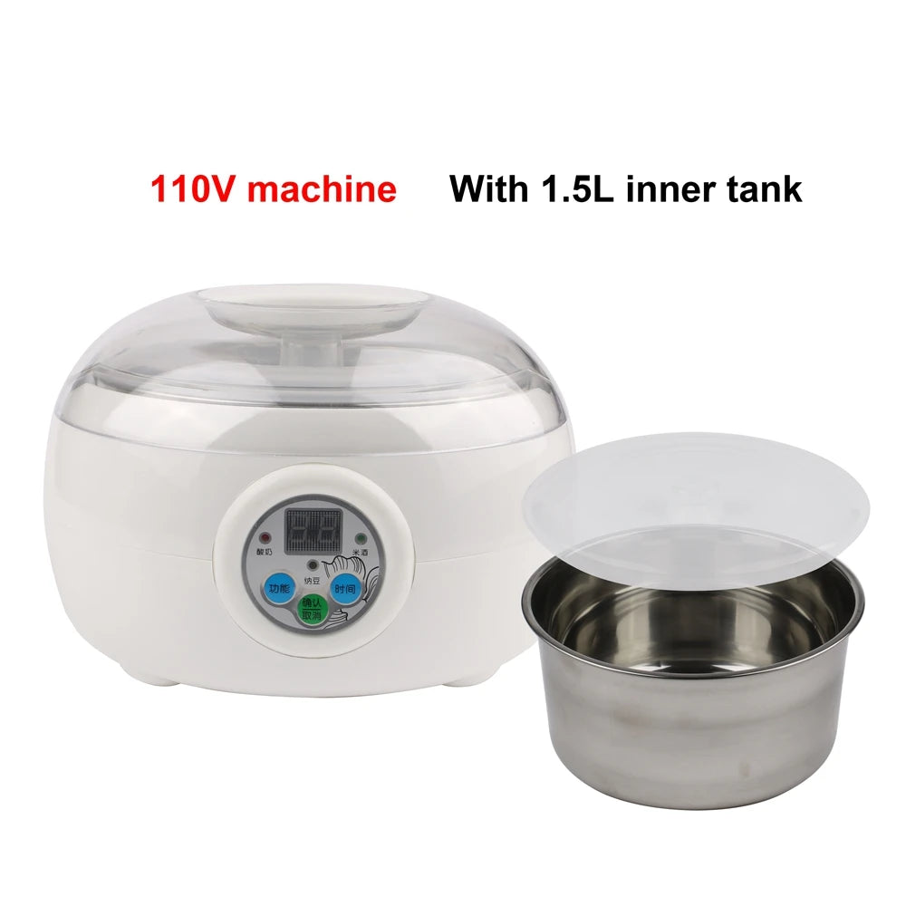 Professional Natto Making machine Multifunctional Rice Wine Yogurt Fermenter Fully Automatic fermentation equipment 110V 220V
