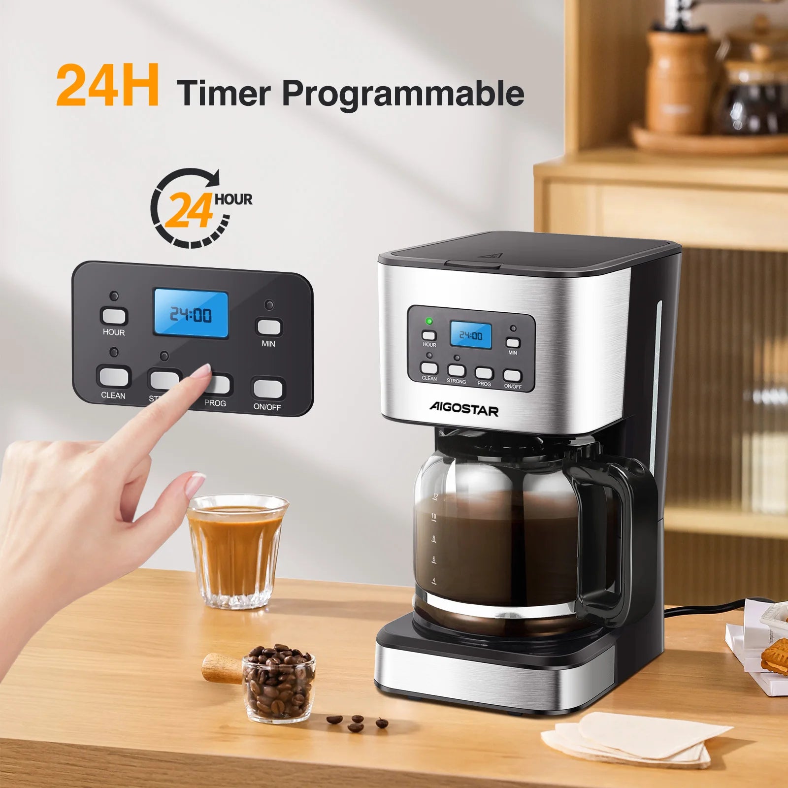Electric Drip Coffee Maker