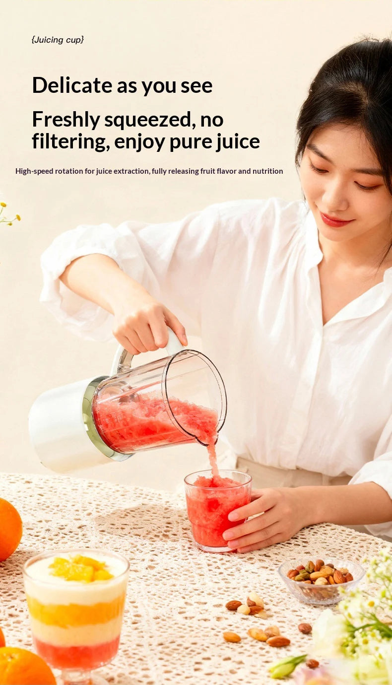 Household Juicer Blender Dual-blade