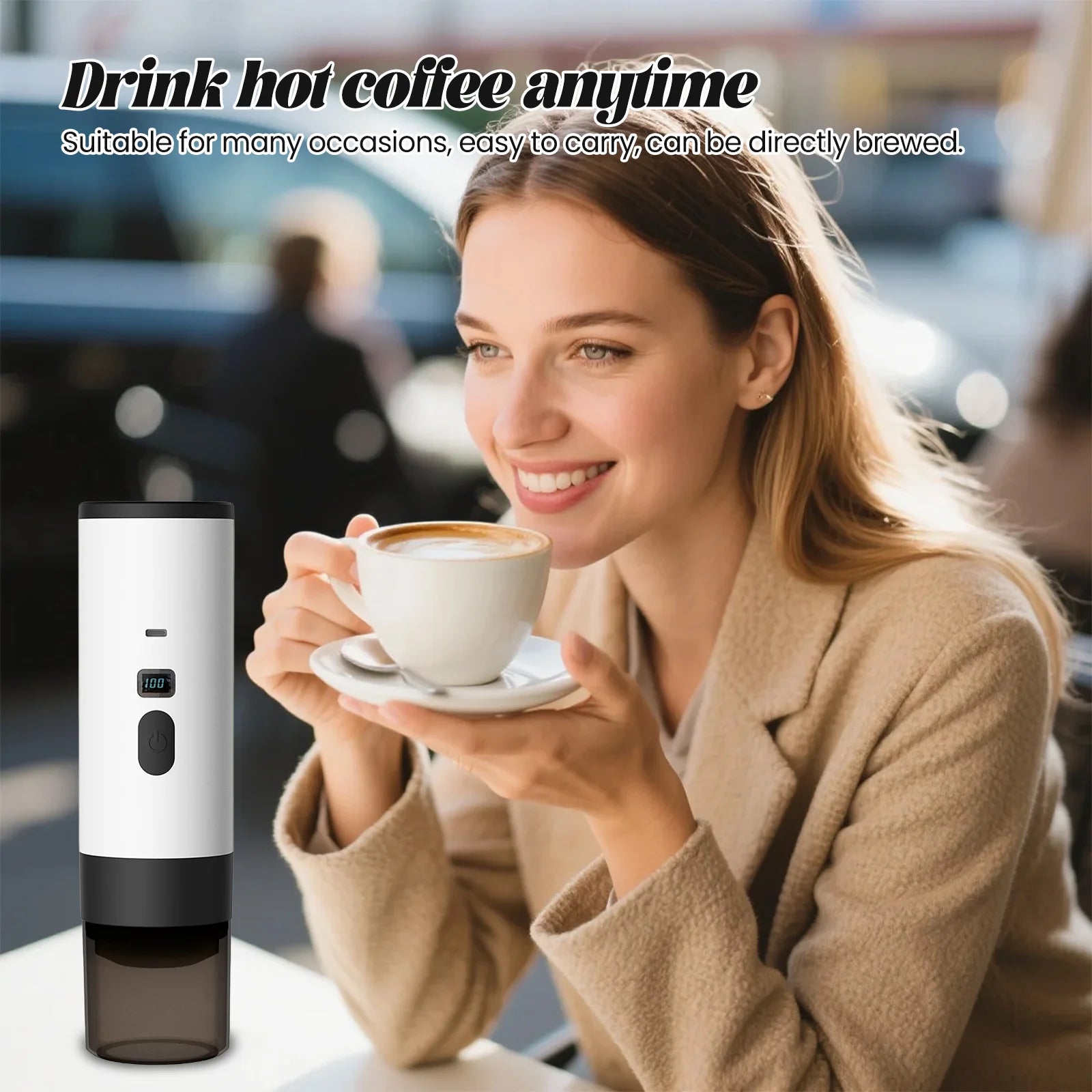 Portable 3 in 1 USB Coffee Maker